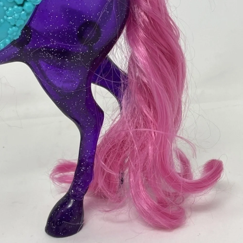 Mattel Barbie Dreamtopia Princess Purple Unicorn Pink Hair W/ Turquoise Saddle‎